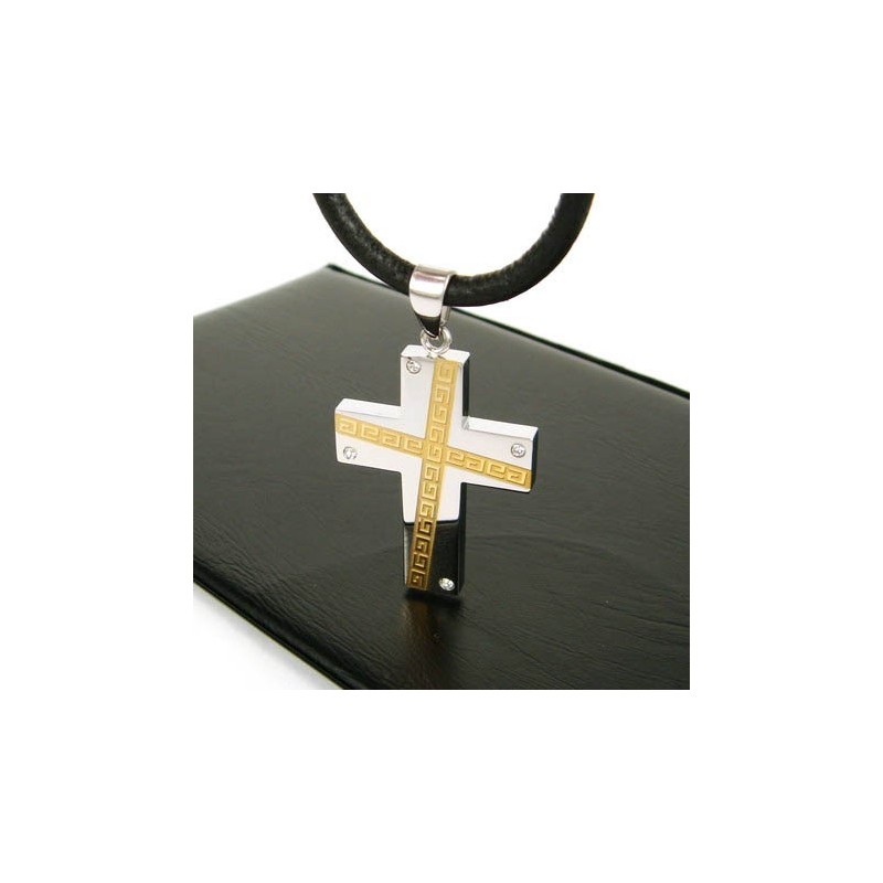 Přívěsek Cool Man Cross Z Čistého Titanu