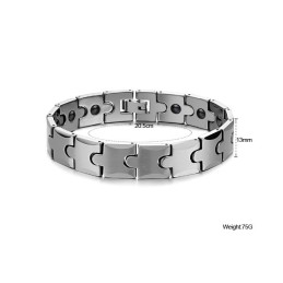 Magnetický Energetický Zdravotní Náramek S Wolframem A Pšeničným Článkem C440
