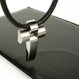 Cool Man Shining 4Dílný Otočný Titanový Přívěsek S Křížem