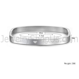 Tatanium Square Párové Náramky "Foreverlove" C865