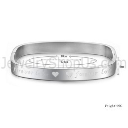 Tatanium Square Párové Náramky "Foreverlove" C865
