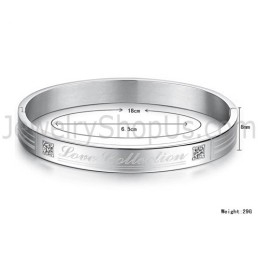 Tatanium Náramky Pro Páry "Love Collection" S Kamínky C849