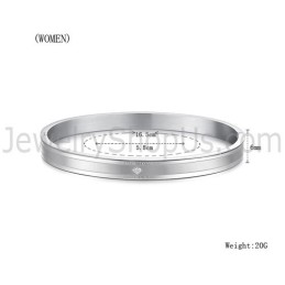 Tatanium Náramky Pro Páry "Ture Love Forever" S Kamínky C861