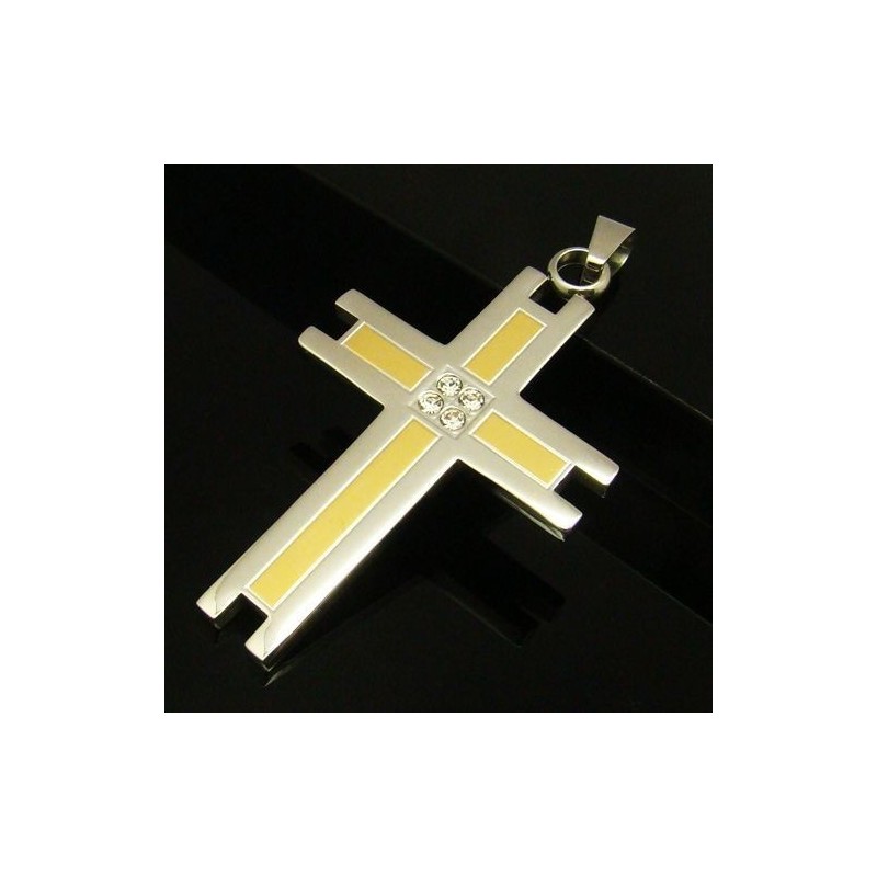 Přívěsek Cool Man Cross Z Čistého Titanu, Dárek Přívěsek Cool Man Cross Z Čistého Titanu, Dárek