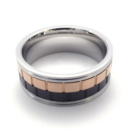 Barevný Titanový Prsten