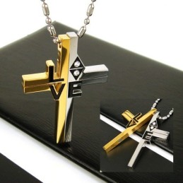 Přívěsek Cool Man Love Cross Z Čistého Titanu, Dárek