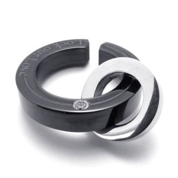 Titanový Přívěsek Black Diamond Lovers Pro Ženy