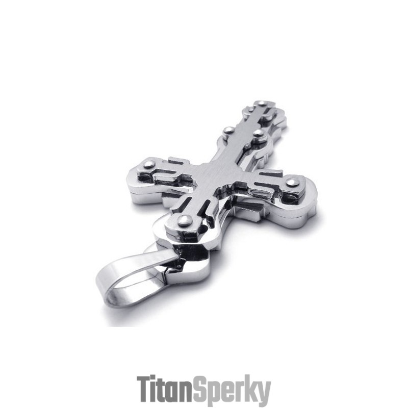 Titanový Přívěsek S Křížem Titanový Přívěsek S Křížem