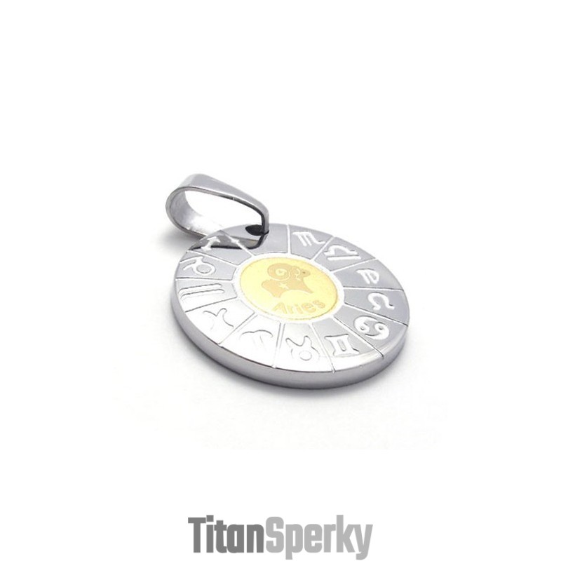 Titanový Přívěsek Beran Titanový Přívěsek Beran