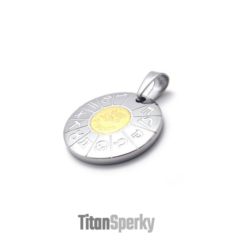 Titanový Přívěsek Ryby