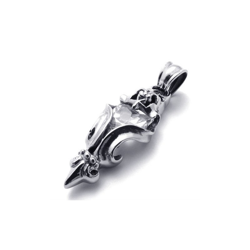 Titanový Přívěsek S Diamantem Titanový Přívěsek S Diamantem
