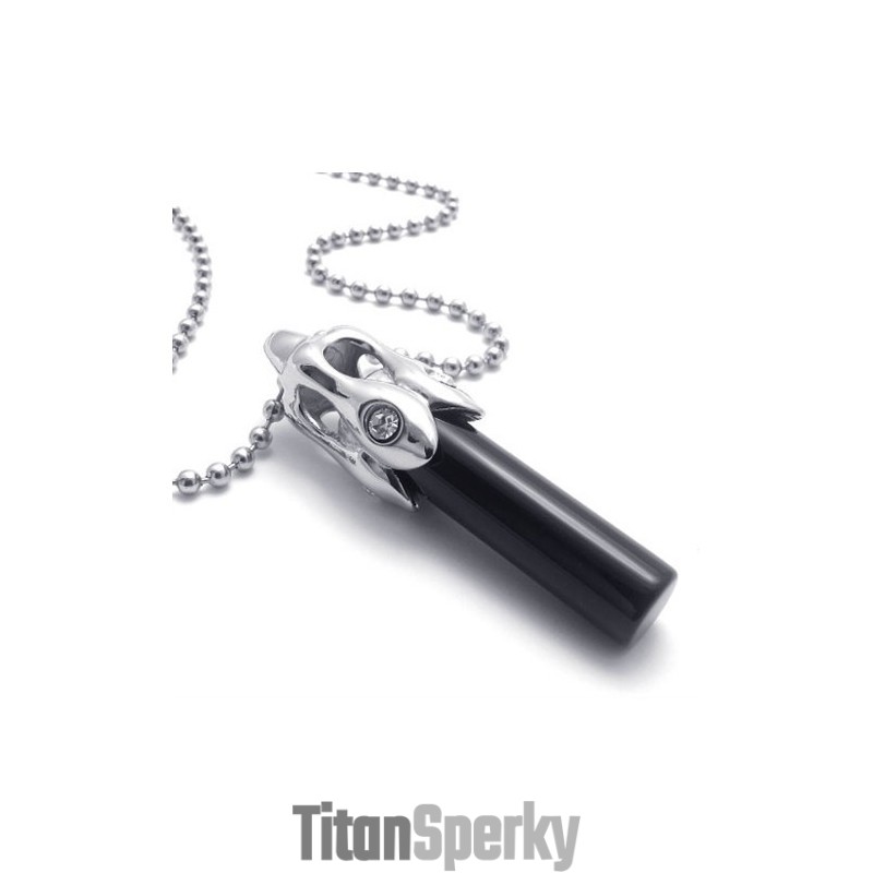 Titanový Přívěsek S Diamantem Titanový Přívěsek S Diamantem