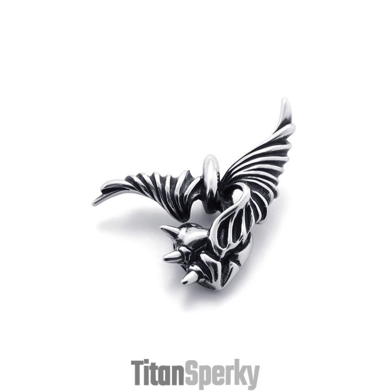 Titanový Přívěsek S Křídly Milenců