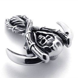 Titanový Přívěsek S Lebkou Ducha