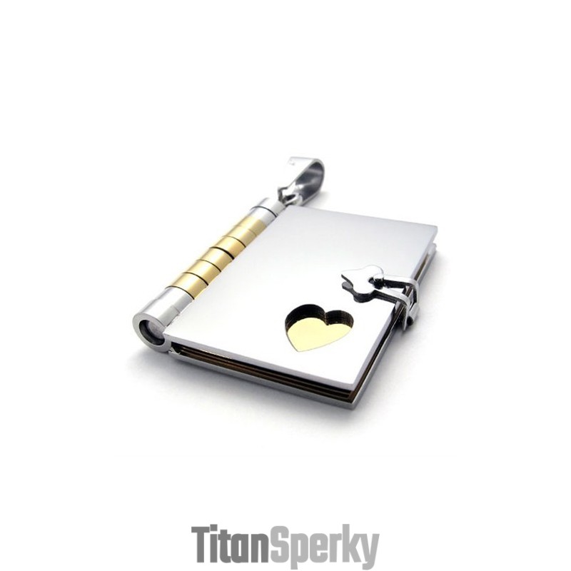 Titanový Přívěsek Pro Milovníky Zlatých Knih Titanový Přívěsek Pro Milovníky Zlatých Knih