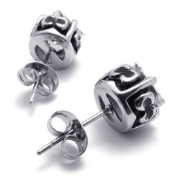 Titanové Náušnice S Diamanty