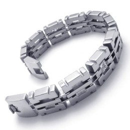 8,1Palcový Diamantový Titanový Náramek
