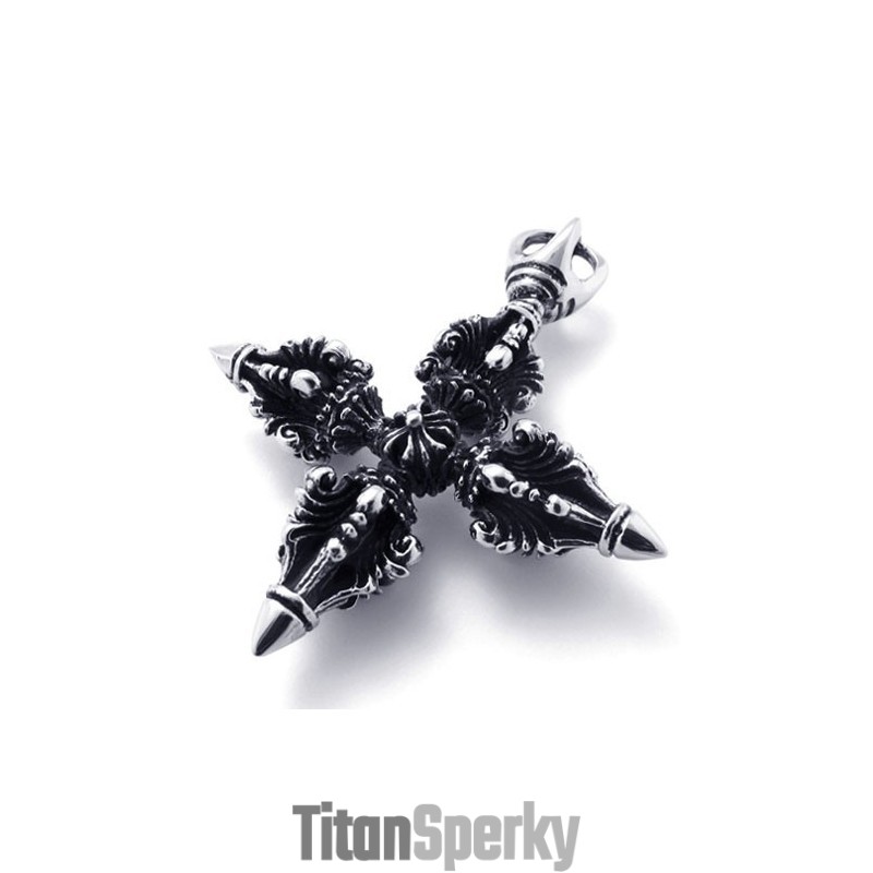 Titanový Přívěsek S Křížem