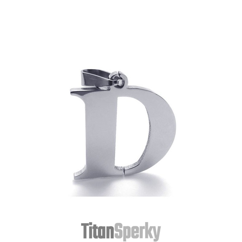 Titanový Přívěsek Pro "D" Titanový Přívěsek Pro "D"