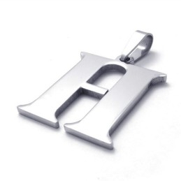 Titanový Přívěsek S Písmenem "H"