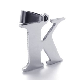 Titanový Přívěsek S Písmenem "K"