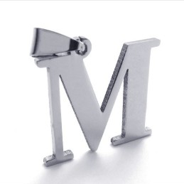 Titanový Přívěsek Pro Písmeno "M"