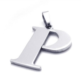 Titanový Přívěsek Pro Písmeno "P"