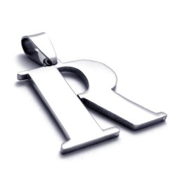 Titanový Přívěsek S Písmenem "R"