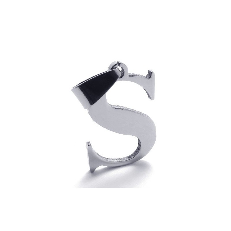 Titanový Přívěsek Pro Písmeno "S" Titanový Přívěsek Pro Písmeno "S"