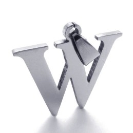 Titanový Přívěsek S Písmenem "W"
