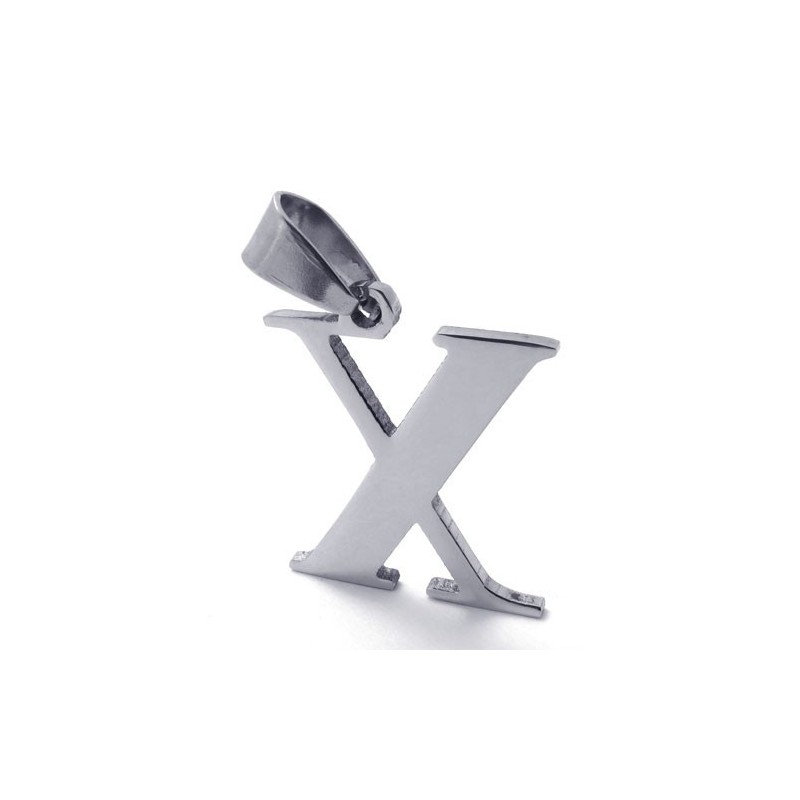 Titanový Přívěsek S Písmenem "X" Titanový Přívěsek S Písmenem "X"
