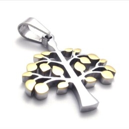 Přívěsek Strom Z Titanu A Zlata