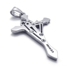 Titanový Přívěsek Gemini S Kamínky