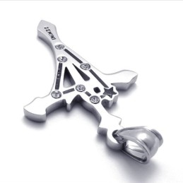 Titanový Přívěsek Gemini S Kamínky