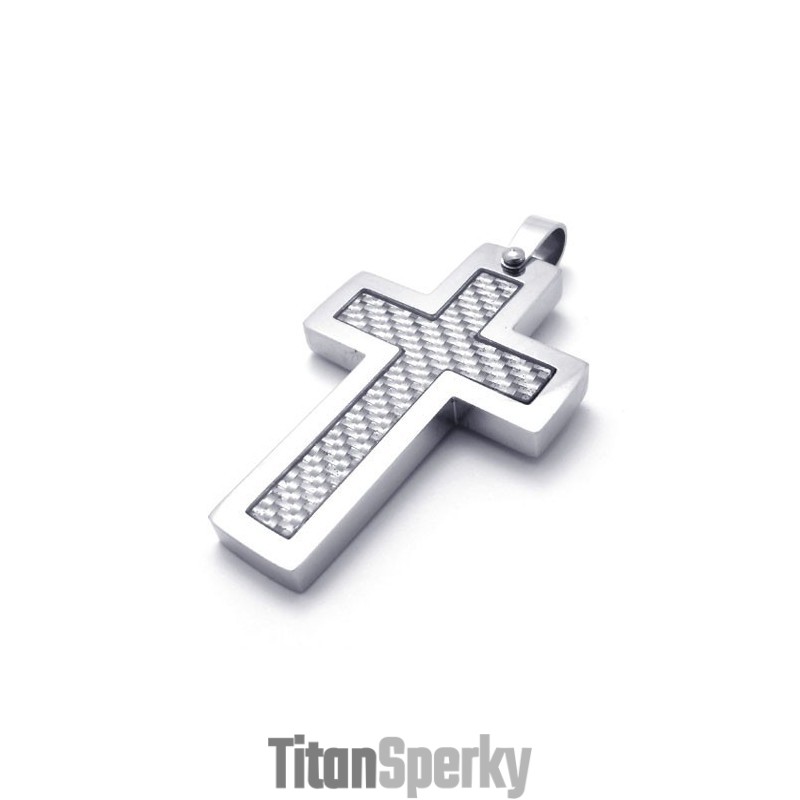 Titanový Přívěsek S Křížem