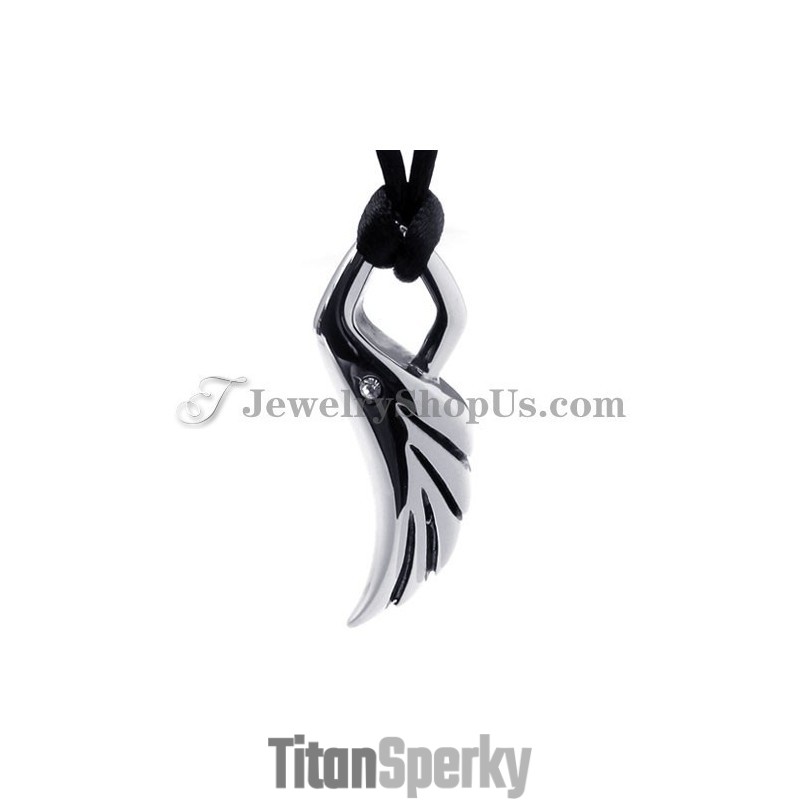 Elegantní Titanový Přívěsek S Křídly Elegantní Titanový Přívěsek S Křídly