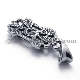 Elegantní Titanový Přívěsek Se Zirkonem