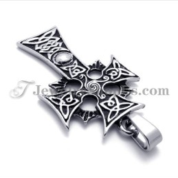 Nádherný Titanový Přívěsek S Křížem