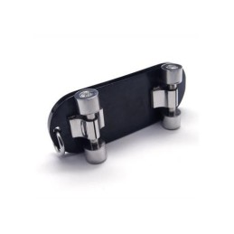 Pánský Přívěsek S Křížem A Náhrdelníkem Ve Tvaru Skateboardu Z Čistého Titanu