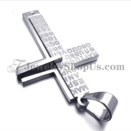 Nádherný Titanový Přívěsek S Křížem