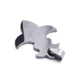 Pánský Náhrdelník S Přívěskem A Křížem Z Wolframové Oceli S Drakem (Nový)