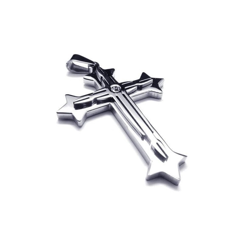 Pánský Náhrdelník S Křížem Z Čistého Titanu (Nový)