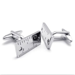 Jemně Zpracované Barevné Brilantní Manžetové Knoflíčky Z Titanu A Mědi