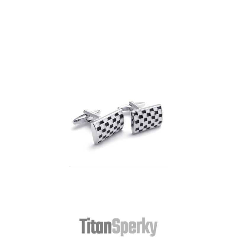 Jemně Zpracované Titanové Manžetové Knoflíčky V Jemných Barvách Nejvyšší Kvality