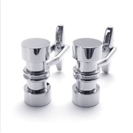 Jemně Zpracované Titanové Manžetové Knoflíčky V Jemných Barvách Nejvyšší Kvality