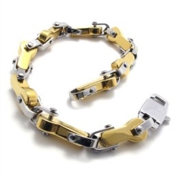 Moderní Design, Barva, Brilantnost, Stabilní Kvalita, Titanové Šperky, Sada Včetně Náhrdelníku A Náramku