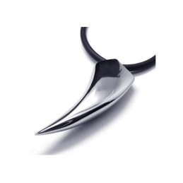 Pánský Náhrdelník Se Zvířecími Zuby Z Čistého Titanu 316L