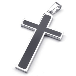 Zručné Zpracování, Barevná Brilantnost, Vynikající Kvalita, Titanový Přívěsek S Křížem