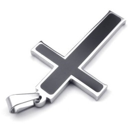 Zručné Zpracování, Barevná Brilantnost, Vynikající Kvalita, Titanový Přívěsek S Křížem