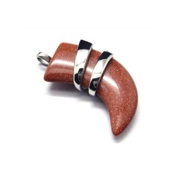 Pánský Náhrdelník S Přívěskem A Kopím Z Čistého Titanu S Vermilionovým Vzorem